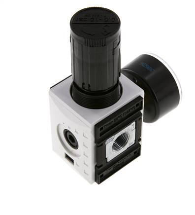 Präzisionsdruckregler G3/8'' 2500l/min 0.5-16.0bar/7-232psi PA Futura 1