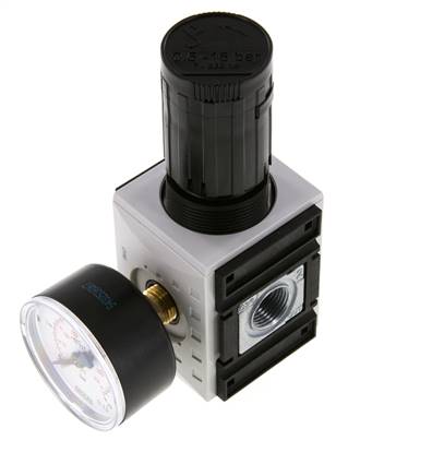 Präzisionsdruckregler G3/8'' 2500l/min 0.5-16.0bar/7-232psi PA Futura 1