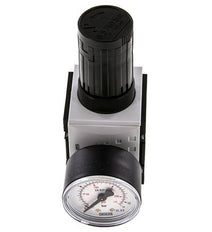 Präzisions-Druckregler G1/4'' 2000l/min 0.5-10.0bar/7-145psi PA Futura 1