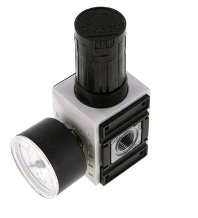 Präzisionsdruckregler G3/8'' 2500l/min 0.1-2.0bar/1-29psi PA Futura 1
