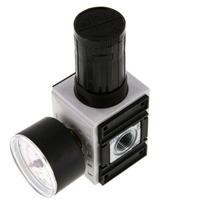 Präzisionsdruckregler G3/8'' 2500l/min 0.1-1.0bar/1-14psi PA Futura 1