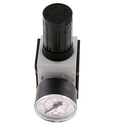 Präzisionsdruckregler G3/8'' 2500l/min 0.1-2.0bar/1-29psi PA Futura 1