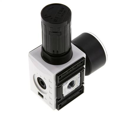 Präzisionsdruckregler G1/4'' 2000l/min 0.1-1.0bar/1-14psi PA Futura 1