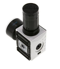 Präzisions-Druckregler G1/4'' 2000l/min 0.5-16.0bar/7-232psi PA Futura 1