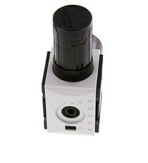 Präzisions-Druckregler G1/4'' 2000l/min 0.5-8.0bar/7-116psi PA Futura 1