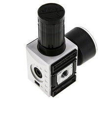 Präzisions-Druckregler G1/4'' 2000l/min 0.5-10.0bar/7-145psi PA Futura 1