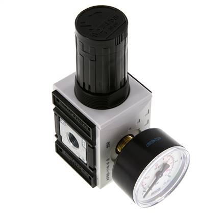 Präzisions-Druckregler G1/4'' 2000l/min 0.2-4.0bar/3-58psi PA Futura 1