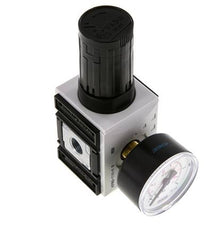 Präzisions-Druckregler G1/4'' 2000l/min 0.2-4.0bar/3-58psi PA Futura 1