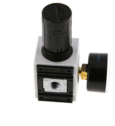 Präzisions-Druckregler G1/4'' 2000l/min 0.2-4.0bar/3-58psi PA Futura 1