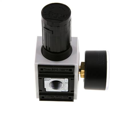 Präzisionsdruckregler G3/8'' 2500l/min 0.5-10.0bar/7-145psi PA Futura 1