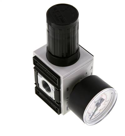 Präzisionsdruckregler G3/8'' 2500l/min 0.1-1.0bar/1-14psi PA Futura 1