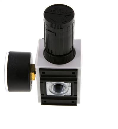 Präzisionsdruckregler G3/8'' 2500l/min 0.5-10.0bar/7-145psi PA Futura 1