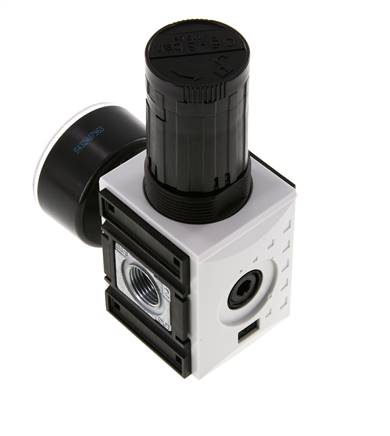 Präzisionsdruckregler G3/8'' 2500l/min 0.5-8.0bar/7-116psi PA Futura 1