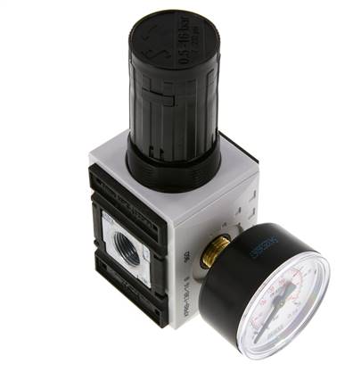 Präzisionsdruckregler G3/8'' 2500l/min 0.5-16.0bar/7-232psi PA Futura 1