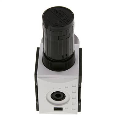 Präzisions-Druckregler G1/4'' 2000l/min 0.5-16.0bar/7-232psi PA Futura 1