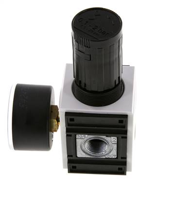 Präzisionsdruckregler G3/8'' 2500l/min 0.1-2.0bar/1-29psi PA Futura 1