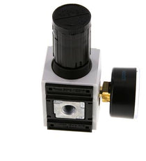 Präzisions-Druckregler G1/4'' 2000l/min 0.5-8.0bar/7-116psi PA Futura 1