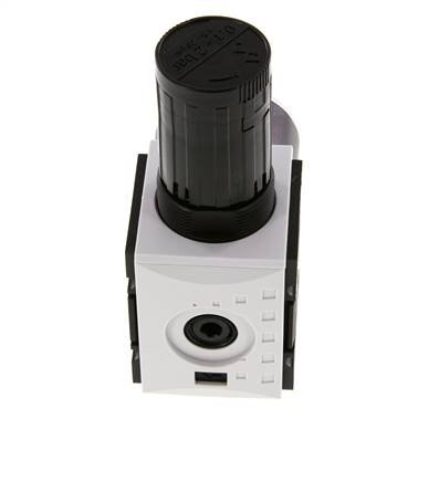 Präzisionsdruckregler G1/4'' 2000l/min 0.1-2.0bar/1-29psi PA Futura 1