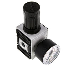 Präzisions-Druckregler G1/4'' 2000l/min 0.5-10.0bar/7-145psi PA Futura 1