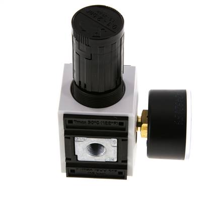 Präzisionsdruckregler G1/4'' 2000l/min 0.1-2.0bar/1-29psi PA Futura 1