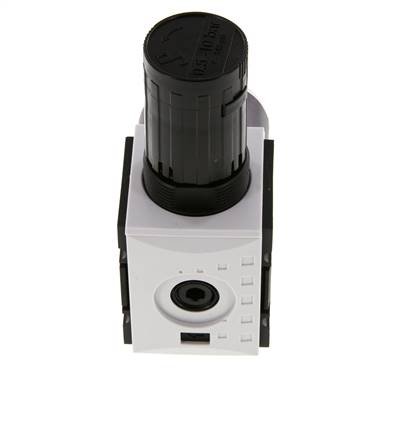 Präzisionsdruckregler G3/8'' 2500l/min 0.5-10.0bar/7-145psi PA Futura 1