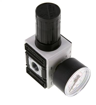 Präzisionsdruckregler G3/8'' 2500l/min 0.1-2.0bar/1-29psi PA Futura 1