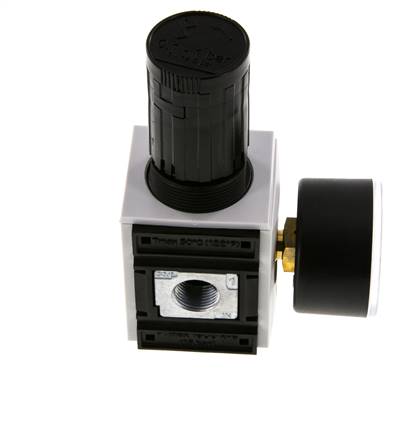 Präzisionsdruckregler G3/8'' 2500l/min 0.1-1.0bar/1-14psi PA Futura 1