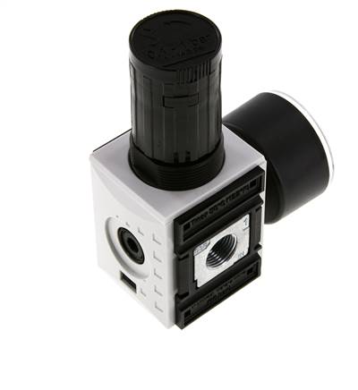 Präzisionsdruckregler G3/8'' 2500l/min 0.1-1.0bar/1-14psi PA Futura 1