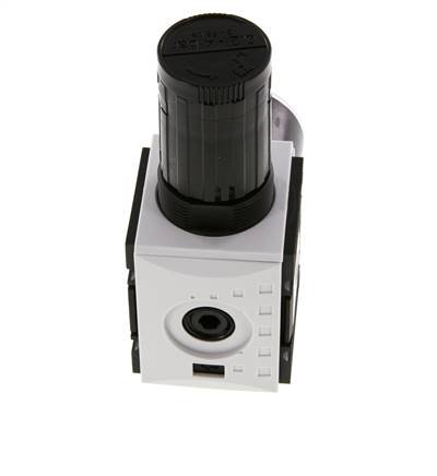 Präzisions-Druckregler G1/4'' 2000l/min 0.2-4.0bar/3-58psi PA Futura 1