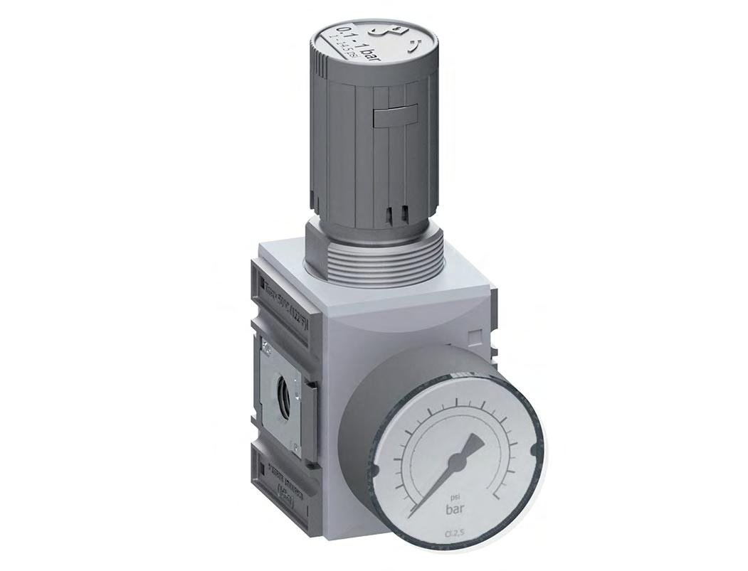 Druckregler G3/8'' 2500l/min 0,5-10,0bar/7-145psi Futura 1