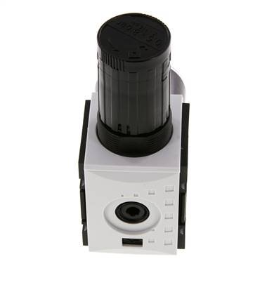 Präzisionsdruckregler G3/8'' 2500l/min 0.5-8.0bar/7-116psi PA Futura 1