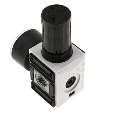 Präzisionsdruckregler G3/8'' 2500l/min 0.1-2.0bar/1-29psi PA Futura 1