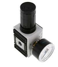 Präzisions-Druckregler G1/4'' 2000l/min 0.5-16.0bar/7-232psi PA Futura 1