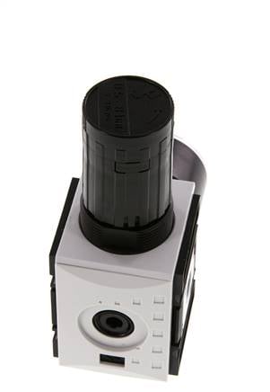 Druckregler G1/4'' 2000l/min 0.5-8.0bar/7-116psi PA Futura 1