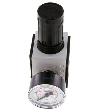 Druckregler G1/4'' 2000l/min 0.5-16.0bar/7-232psi PA Futura 1