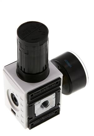 Druckregler G1/4'' 2000l/min 0.5-8.0bar/7-116psi PA Futura 1