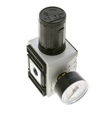 Präzisionsdruckregler für Sammelstückmontage G3/8'' 4500l/min 0.5-8.0bar/7-116psi PA Futura 2