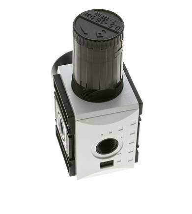 Präzisionsdruckregler für Sammelstückmontage G3/8'' 4500l/min 0.5-16.0bar/7-232psi PA Futura 2