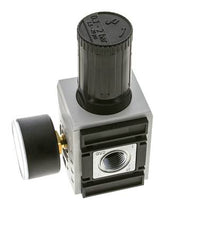 Präzisionsdruckregler für Sammelstückmontage G1/2''&3/8'' 5200l/min 0.1-2.0bar/1-29psi PA Futura 2