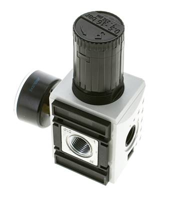 Präzisionsdruckregler für Sammelstückmontage G1/2''&3/8'' 5200l/min 0.5-16.0bar/7-232psi PA Futura 2