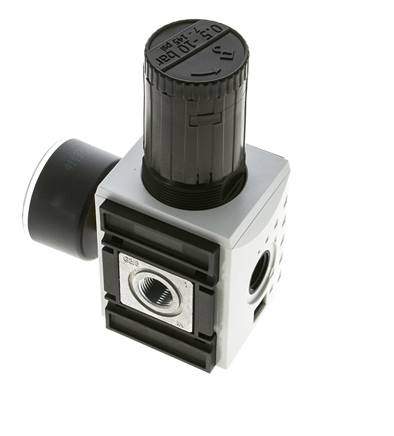Präzisionsdruckregler für Sammelstückmontage G3/8'' 4500l/min 0.5-10.0bar/7-145psi PA Futura 2