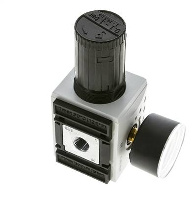 Präzisionsdruckregler für Sammelstückmontage G3/8'' 4500l/min 0.1-1.0bar/1-14psi PA Futura 2