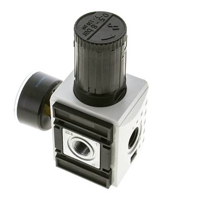 Präzisionsdruckregler für Sammelstückmontage G3/8'' 4500l/min 0.5-8.0bar/7-116psi PA Futura 2