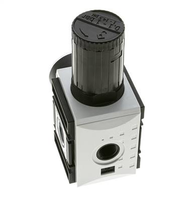 Präzisionsdruckregler für Sammelstückmontage G1/2''&3/8'' 5200l/min 0.1-1.0bar/1-14psi PA Futura 2
