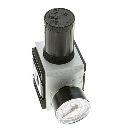 Präzisionsdruckregler für Sammelstückmontage G1/2''&3/8'' 5200l/min 0.5-16.0bar/7-232psi PA Futura 2