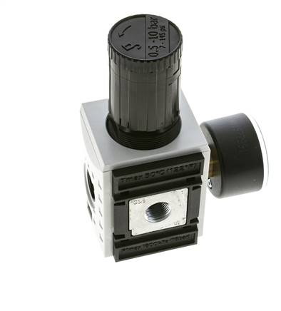 Präzisionsdruckregler für Sammelstückmontage G3/8'' 4500l/min 0.5-10.0bar/7-145psi PA Futura 2