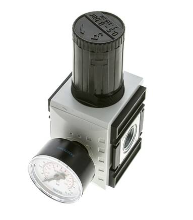 Präzisionsdruckregler für Sammelstückmontage G1/2''&3/8'' 5200l/min 0.5-8.0bar/7-116psi PA Futura 2