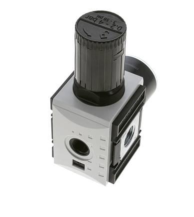 Präzisionsdruckregler für Sammelstückmontage G1/2''&3/8'' 5200l/min 0.2-4.0bar/3-58psi PA Futura 2