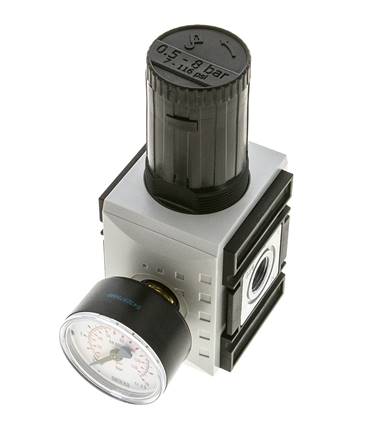 Präzisionsdruckregler für Sammelstückmontage G3/8'' 4500l/min 0.5-8.0bar/7-116psi PA Futura 2