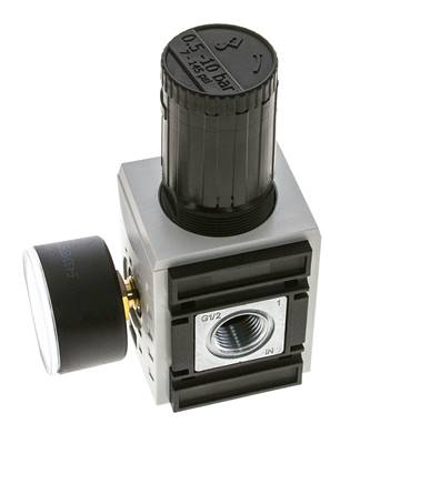 Präzisionsdruckregler für Sammelstückmontage G1/2''&3/8'' 5200l/min 0.5-10.0bar/7-145psi PA Futura 2